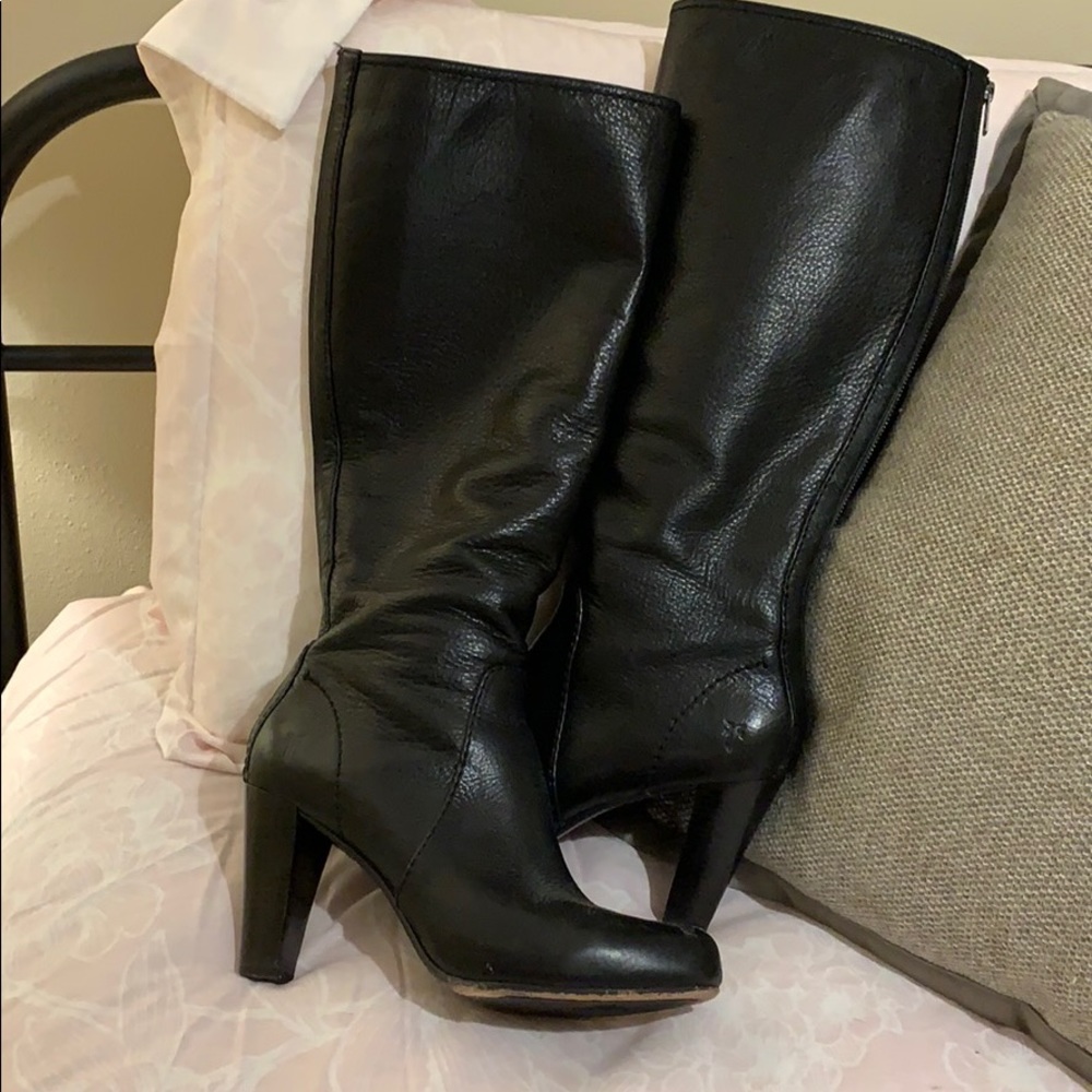 Frye leather dress boots